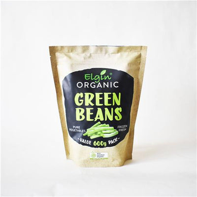 Elgin Certified Organic Garden Beans (Frozen) - 600g - The Original Organic Company