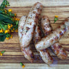 Organic chicken & garlic chive sausage 500g pack
