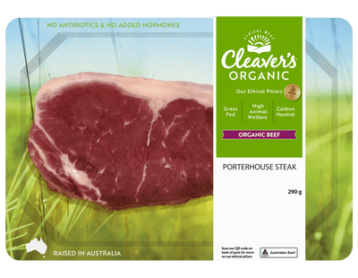 Cleaver organic- Porterhouse Steak
