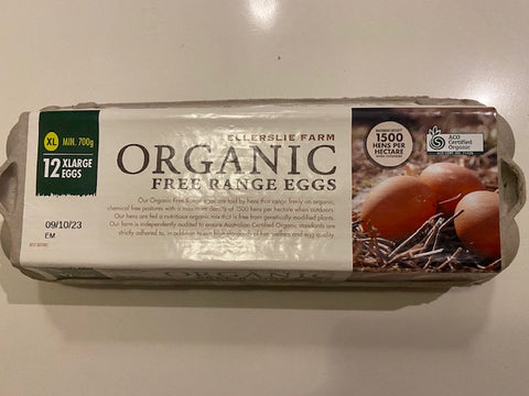 Organic Free Range Eggs  - 660-700g