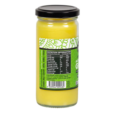 Organic Australian Ghee 250ml