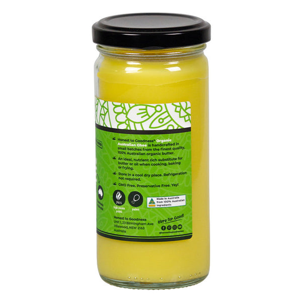 Organic Australian Ghee 250ml | The Original Organic Co.