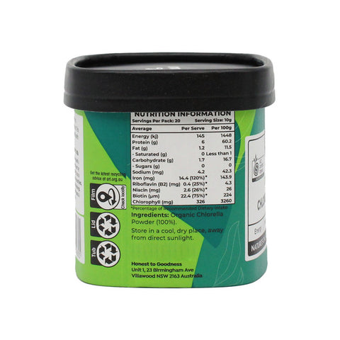 Organic Chlorella Powder 200g