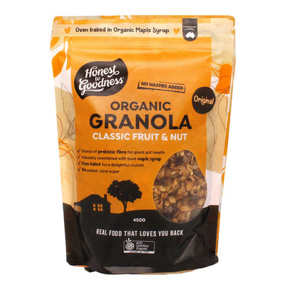 Organic Granola - Classic Fruit & Nut 450g