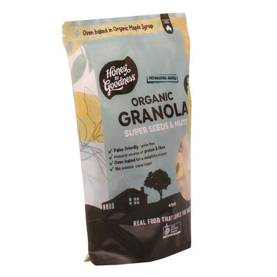 Organic Granola - Super Seeds & Nuts 450g