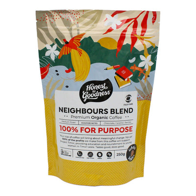 Organic Neighbours Blend Coffee Beans 250g