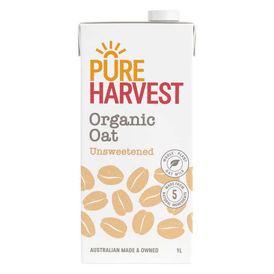 Organic Oat Milk Unsweetened 1L