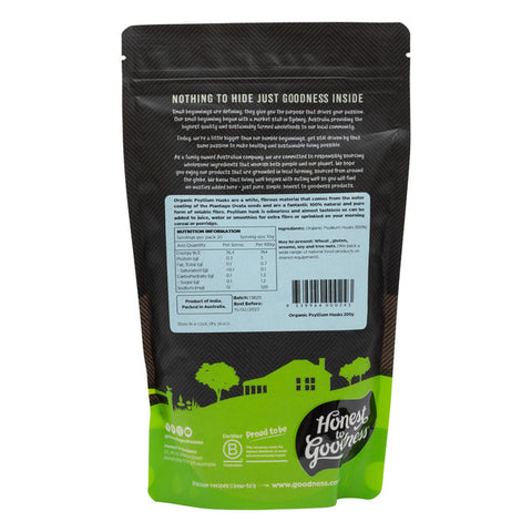 Organic Psyllium Husks 200g