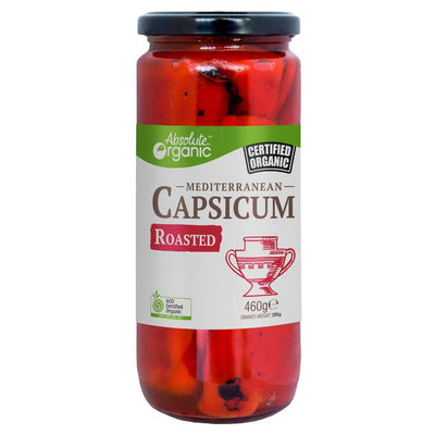 Organic Roasted Capsicum 460g