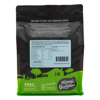 Basmati White Rice - 1.5kg