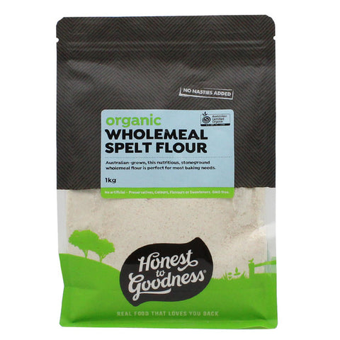 Organic Wholemeal Spelt Flour 1KG