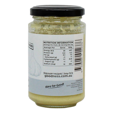Organic Garlic Paste 240g