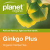 Planet Organic Ginkgo Plus x 25 Tea Bags