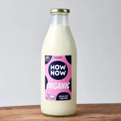 Milk – Full Cream 1L (How Now) – Glass Bottle
