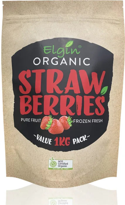 Elgin Organic Strawberries (Frozen) 1kg