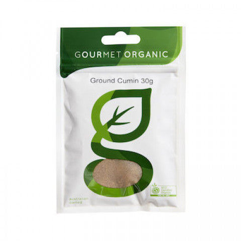 Gourmet Organic Herbs  - Cumin Ground 30g - The Original Organic Company