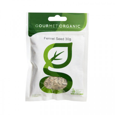 Gourmet Organic Herbs  - Fennel Seed 30g - The Original Organic Company