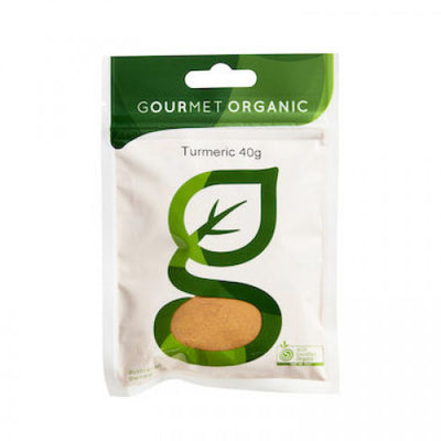 Gourmet Organic Herbs  - Turmeric Powder 40g - The Original Organic Company