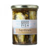 Good Fish - Wild Sardines in Extra Virgin Olive Oil Jar 195g