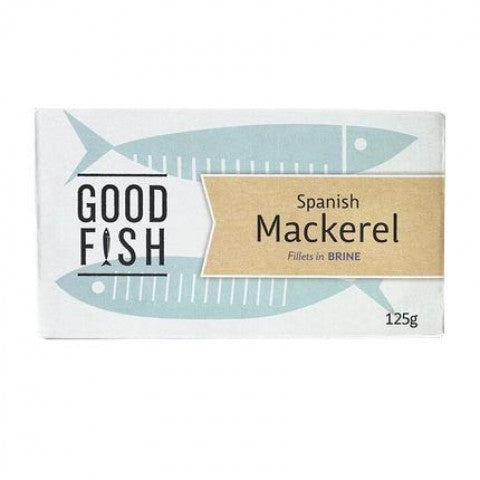 Good Fish Spanish Mackerel in Extra Virgin Olive Oil Can 120g