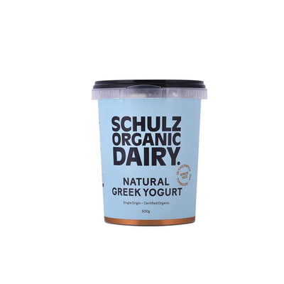 Schulz Organic Natural Greek Yoghurt 1kg **PRE-ORDER**