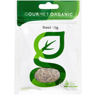 Gourmet Organic Herbs - Basil 10g - The Original Organic Company