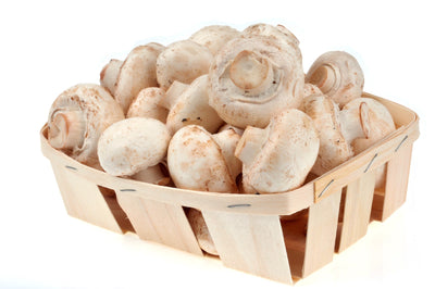 Mushrooms White Certified Organic Punnet - The Original Organic Company
